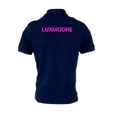 Luxmoore House Women's Team Sports Organic Cotton Polo - French Navy