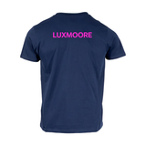 Luxmoore House Women's Team Sports Organic Cotton T-Shirt - French Navy