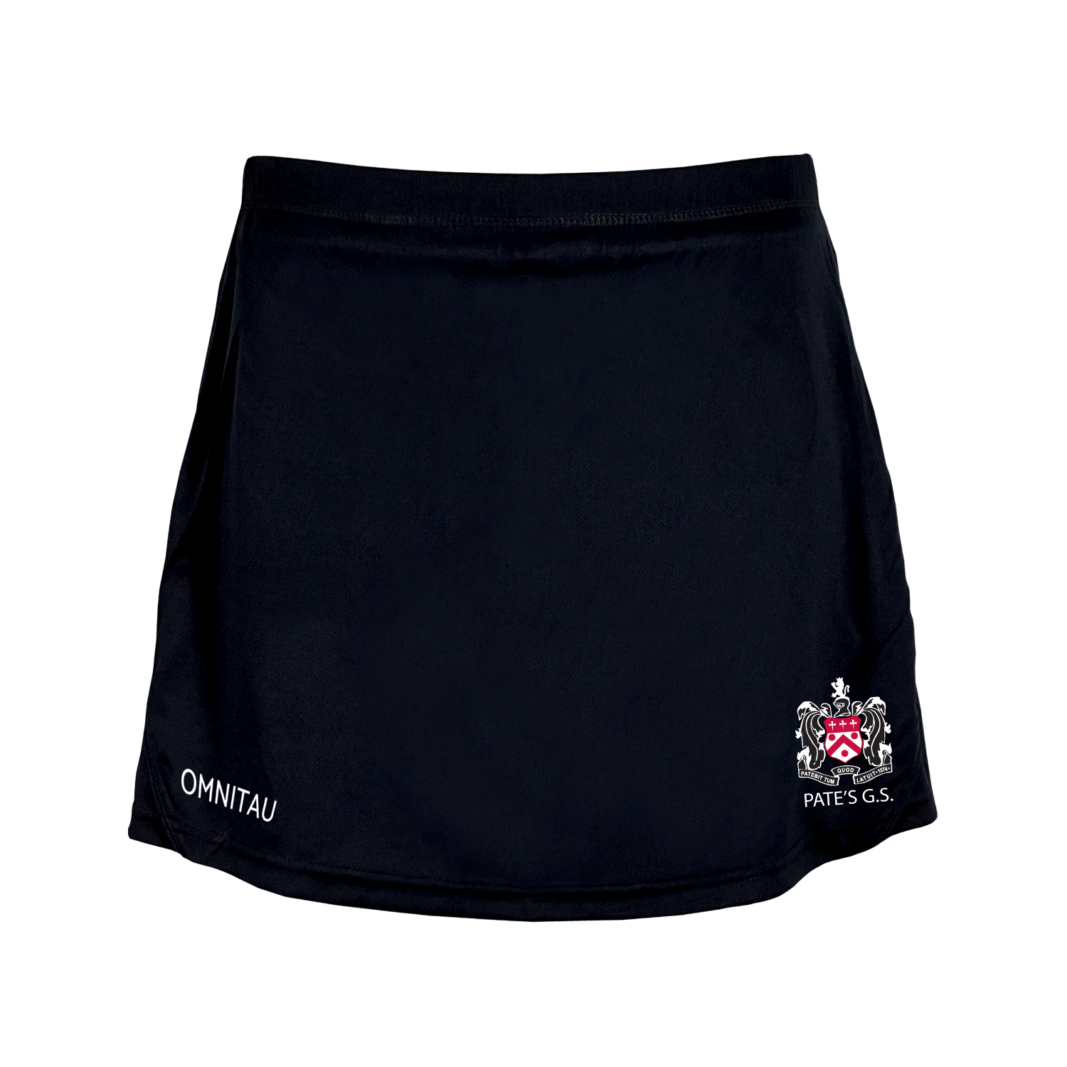 Pe hot sale black skort