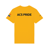 ACS Egham Men's Organic Cotton Pride T-Shirt - Gold