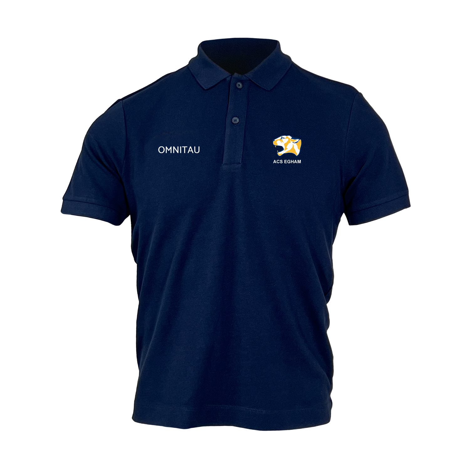 ACS Egham Staff Polo Shirt - Navy