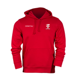 Broughton House Team Sports Organic Cotton Hoodie - Red