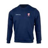 Broughton House Team Sports Organic Cotton Sweatshirt - French Navy
