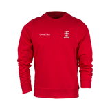 Broughton House Team Sports Organic Cotton Sweatshirt - Red