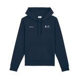 Bristol Real Tennis Club Adult's Organic Cotton Full Zip Hoodie - Navy