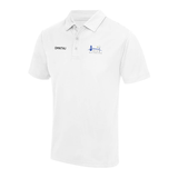 Bristol Real Tennis Club Men's Technical Polo - White