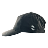 Omnitau Team Sports Organic Cotton Baseball Cap - Black