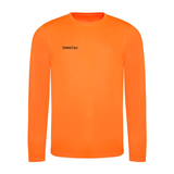 Omnitau Men's Team Sport Core Goalkeeper Shirt - Bright Orange
