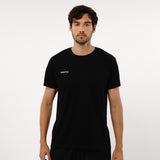 Omnitau Men's Team Sports Organic Cotton T-Shirt - Black