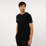 Omnitau Men's Team Sports Organic Cotton T-Shirt - Black