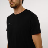 Omnitau Men's Team Sports Organic Cotton T-Shirt - Black