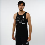 Omnitau Men's Core Crew Neck Athletics Vest - Black