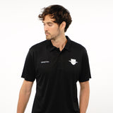 Omnitau Men's Team Sports Core Hockey Polo Shirt - Black