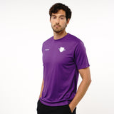 Omnitau Men's Core Crew Neck Hockey T-Shirt - Purple