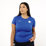 Omnitau Women's Team Sports Core Hockey Crew Neck T-Shirt - Royal Blue