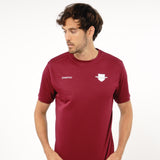 Omnitau Men's Core Crew Neck Hockey T-Shirt - Burgundy