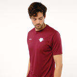 Omnitau Men's Core Crew Neck Hockey T-Shirt - Burgundy