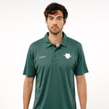 Omnitau Men's Core Polo Neck Hockey Shirt - Bottle Green