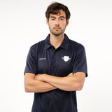 Omnitau Men's Core Polo Neck Hockey Shirt - Navy