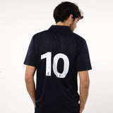 Omnitau Men's Core Polo Neck Hockey Shirt - Navy