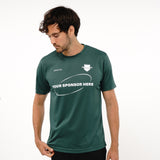 Omnitau Men's Core Football Crew Neck Shirt - Bottle Green