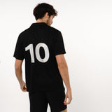 Omnitau Men's Core Football Polo Shirt - Black