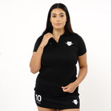 Omnitau Women's Team Sports Core Multisport Polo Shirt - Black