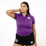 Omnitau Women's Team Sports Core Multisport Polo Shirt - Purple