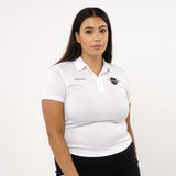 Omnitau Women's Team Sports Core Multisport Polo Shirt - White