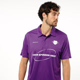 Omnitau Men's Core Football Polo Neck Shirt - Purple