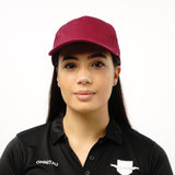 Omnitau Team Sports Classic Baseball Cap - Burgundy