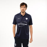 Omnitau Men's Team Sports Core Football Polo Shirt - Navy