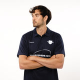 Omnitau Men's Team Sports Core Football Polo Shirt - Navy