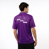 Omnitau Men's Core Multisport Playing Polo Neck Shirt - Purple