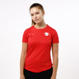 Omnitau Women's Team Sports Core Multisport Playing Shirt - Red