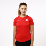 Omnitau Women's Team Sports Core Multisport Playing Shirt - Red