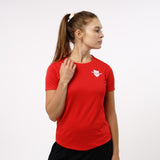 Omnitau Women's Team Sports Core Multisport Playing Shirt - Red