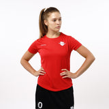 Omnitau Women's Team Sports Core Multisport Playing Shirt - Red