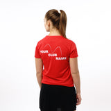 Omnitau Women's Team Sports Core Multisport Playing Shirt - Red