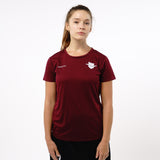 Omnitau Women's Team Sports Core Multisport Playing Shirt - Burgundy