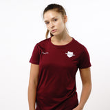 Omnitau Women's Team Sports Core Multisport Playing Shirt - Burgundy