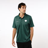 Omnitau Men's Core Multisport Playing Polo Neck Shirt - Bottle Green