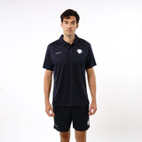 Omnitau Men's Core Multisport Playing Polo Neck Shirt - Navy