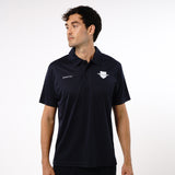 Omnitau Men's Core Multisport Playing Polo Neck Shirt - Navy