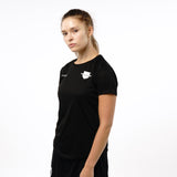 Omnitau Women's Team Sports Core Multisport Playing Shirt - Black