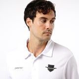 Omnitau Men's Core Multisport Playing Polo Neck Shirt - White