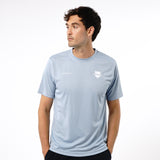 Omnitau Men's Core Multisport Crew Neck Playing Shirt - Sky Blue