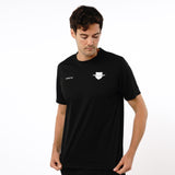 Omnitau Men's Core Multisport Crew Neck Playing Shirt - Black