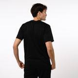 Omnitau Men's Team Sports Core Cricket Crew Neck Shirt - Black