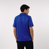 Omnitau Men's Team Sports Core Cricket Polo Shirt - Royal Blue